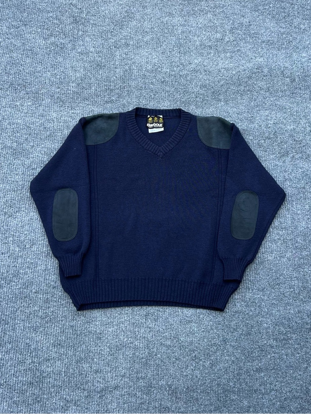 Vintage Barbour V Neck Sweater